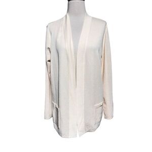Anne Klein NWT Long Sleeve Open Front Cardigan Sweater Size Large